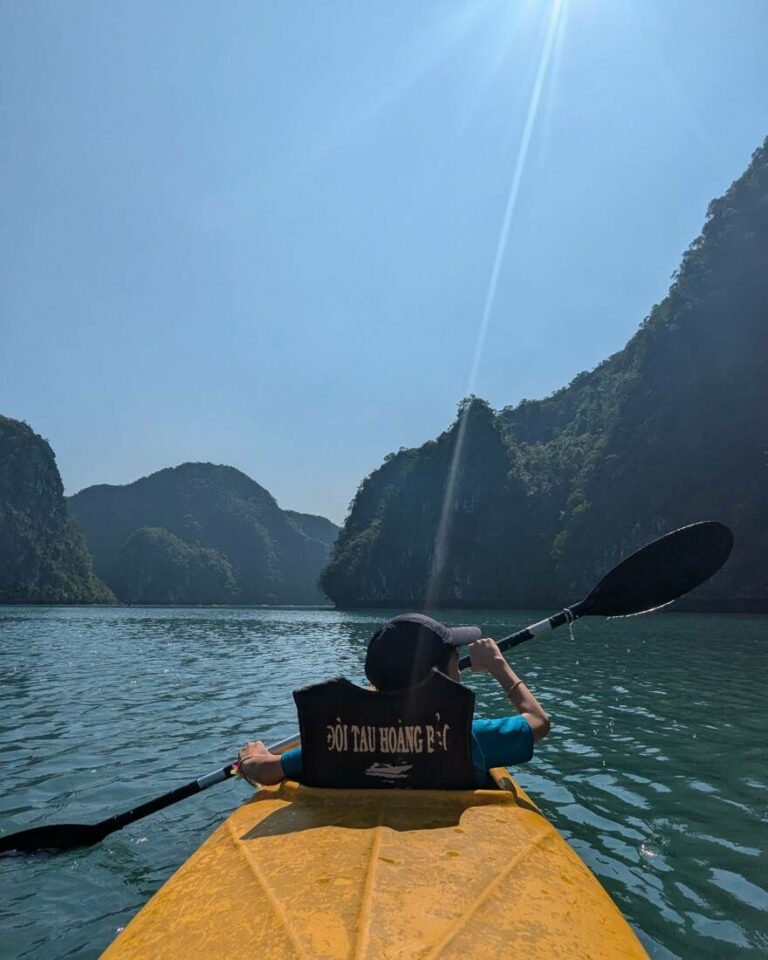 croisière dans la baie d'halong