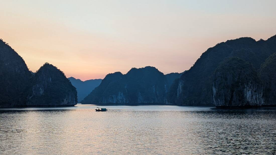 croisière dans la baie d'halong