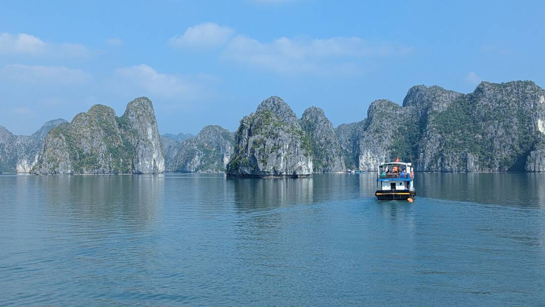 croisière dans la baie d'halong