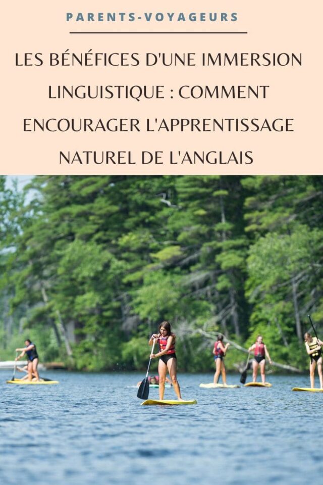 immersion linguistique