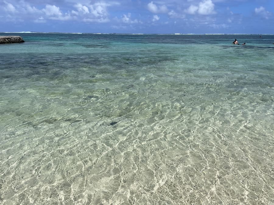 belle plage  maurice blue bay