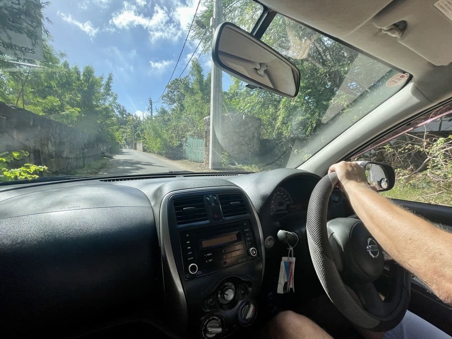 se déplacer en voiture à Maurice