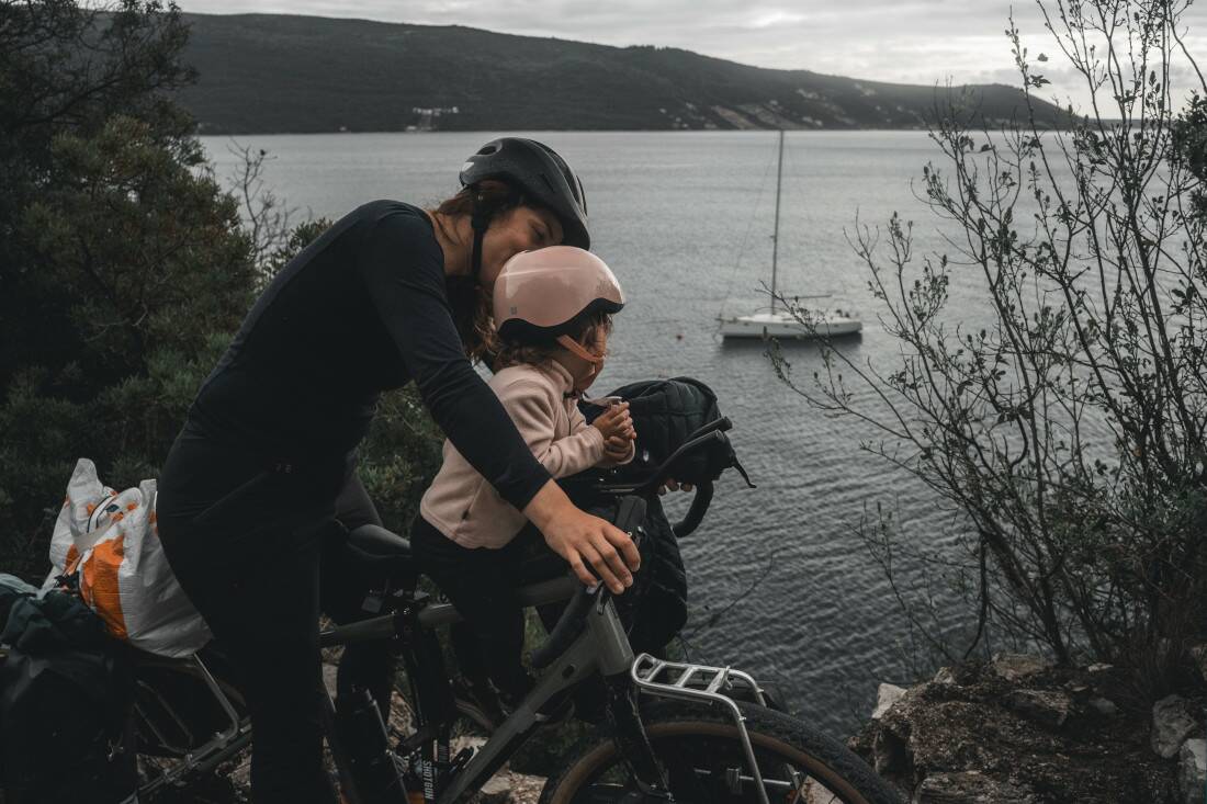 Traverser l'Europe à vélo avec un enfant